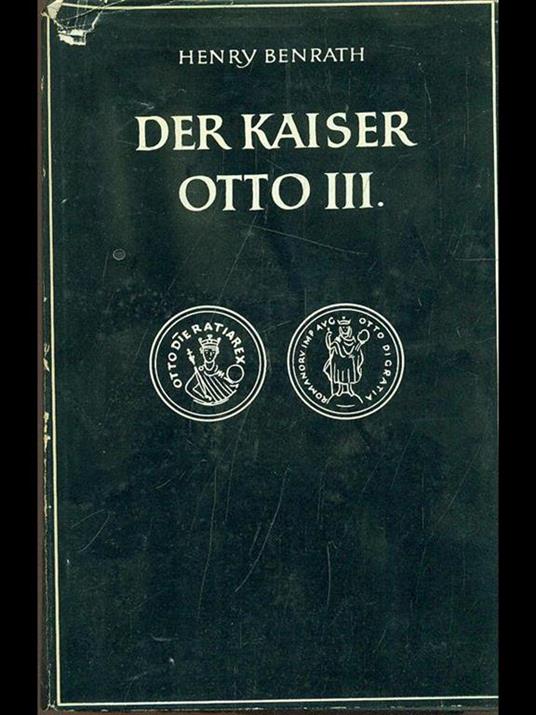 Der Kaiser Otto III - copertina