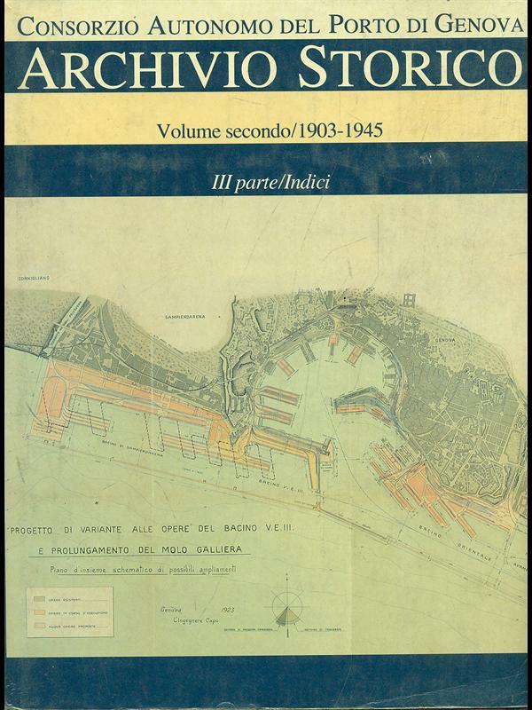 Archivio storico Vol. 2 1903-1945