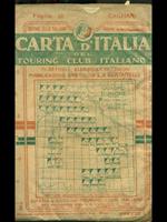 Carta d'Italia del Touring Club Italiano foglio n. 46: Cagliari