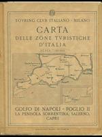 Carta delle zone turistiche d'Italia: golfo di Napoli Foglio II