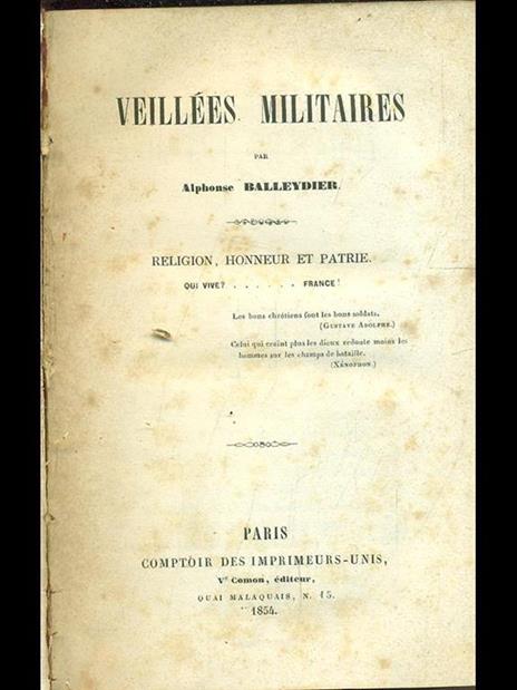 Veillées militaires - Alphonse Balleydier - 6