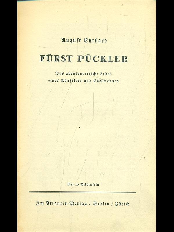 Fürst Pückler