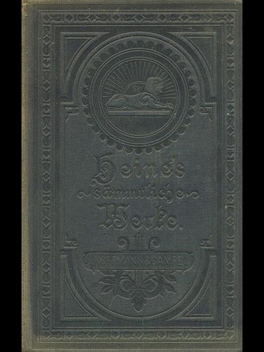 Heinrich Heine's Sammtliche Werke - copertina
