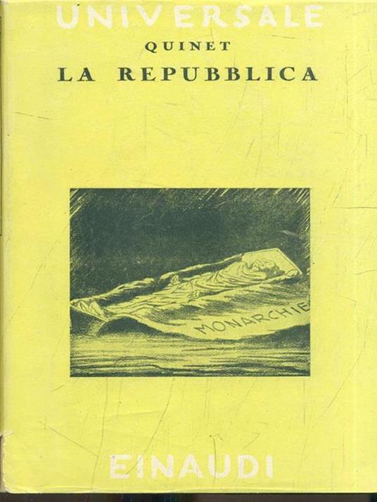 La repubblica - Quinet - copertina