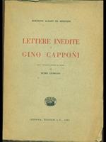Lettere inedite a Gino Capponi