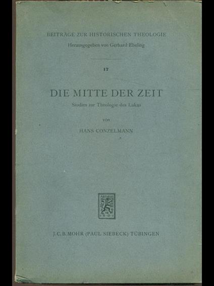 Die mitte der zelt - copertina