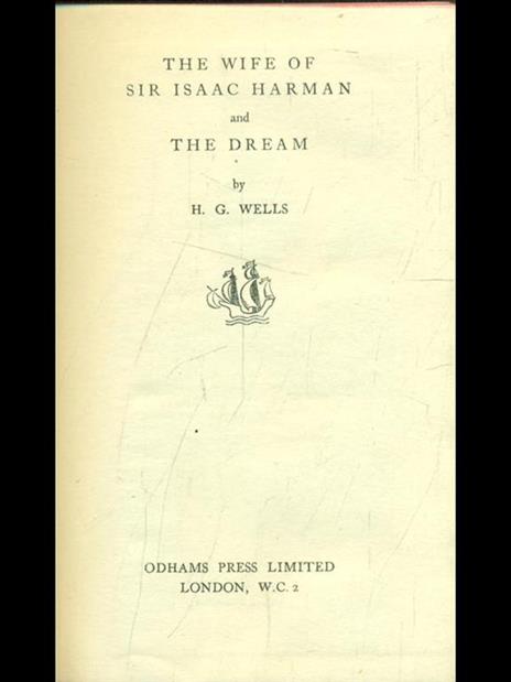 The wife of sir Isaavc Harman and the dream - Herbert G. Wells - 9