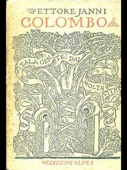 Colombo - Ettore Janni - copertina