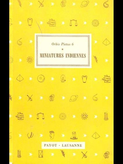 Miniatures Indiennes - copertina