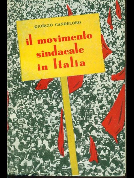 Il movimento sindacale in Italia - Giorgio Candeloro - copertina