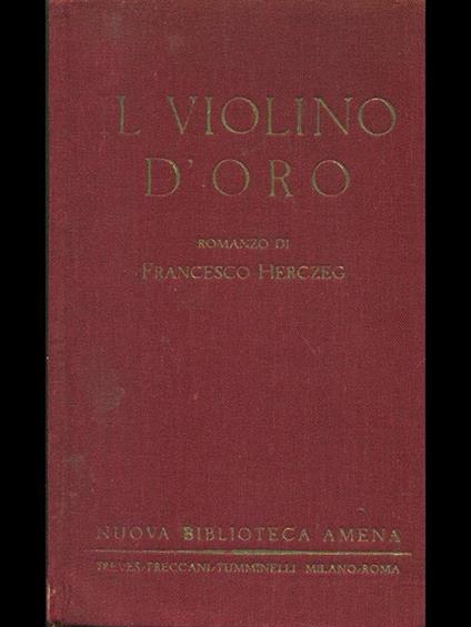 Il violino d'oro - copertina