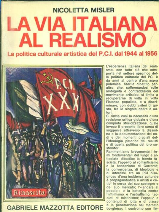 La via italiana al realismo - Nicoletta Misler - copertina
