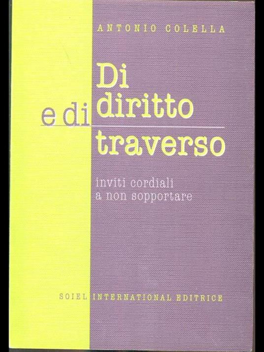 Di diritto e di trasverso - Antonio Colella - 7