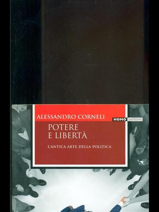 Potere e libertà - Alessandro Corneli - copertina