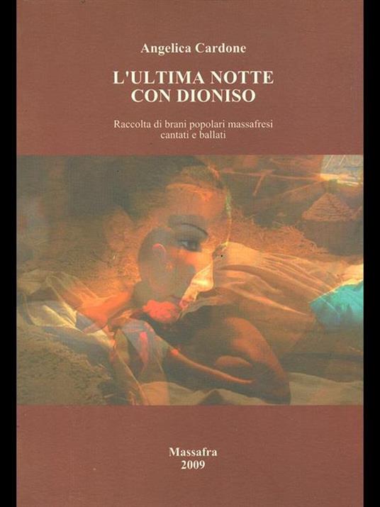 L' ultima notte con Dioniso - Angela Cardone - copertina