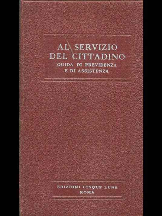 Al servizio del cittadino - copertina