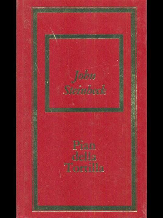 Pian della Tortilla - John Steinbeck - copertina