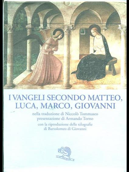 I Vangeli secondo Matteo, Luca, Marco, Giovanni - copertina