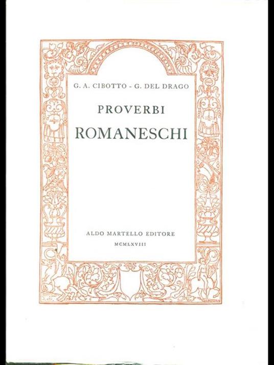 Proverbi romaneschi - 5