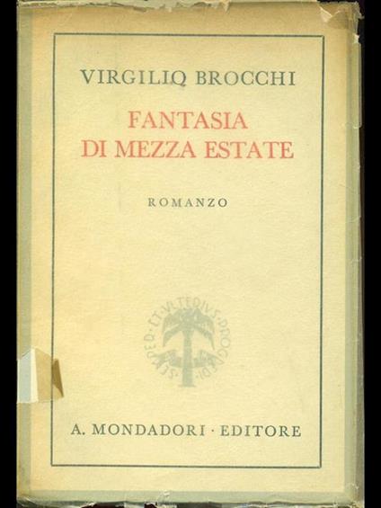 Fantasia di mezza estate - Virgilio Brocchi - copertina