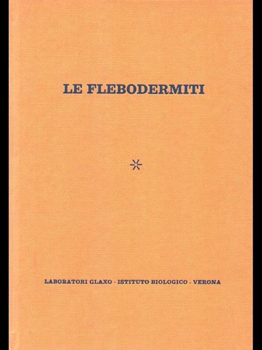 Le flebodermiti - copertina