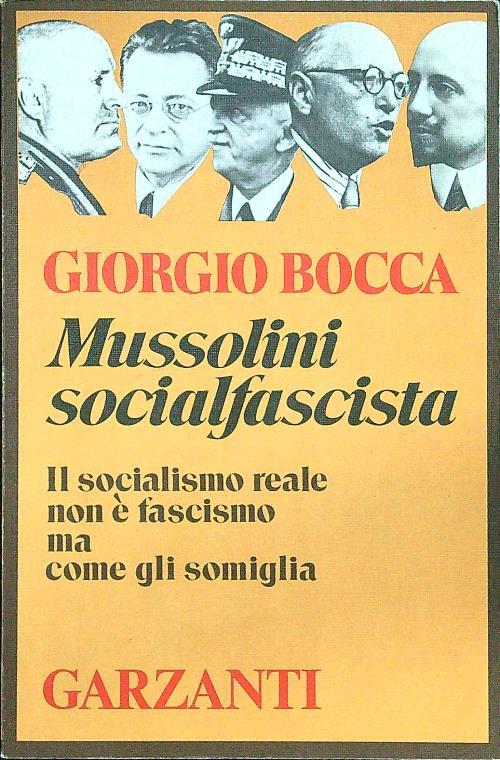 Mussolini socialfascista