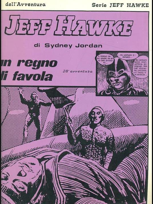 Jeff Hawke: un regno di favola - Sydney Jordan - copertina