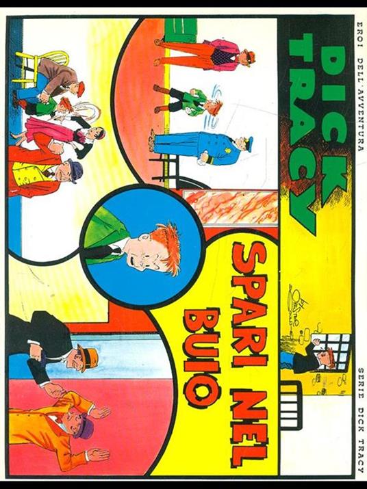 Dick Tracy: spari nel buio - copertina