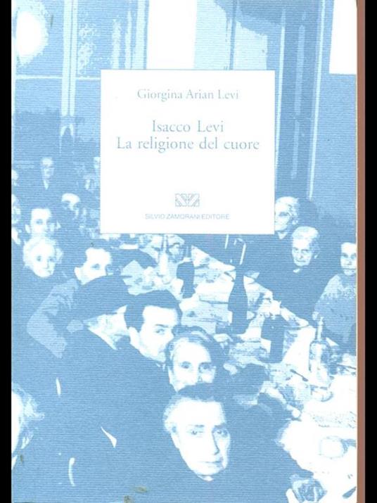 Isacco Levi. La religione del cuore - Giorgina Arian Levi - copertina