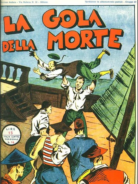 La gola della morte - copertina
