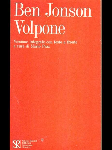 Volpone - Ben Jonson - 7