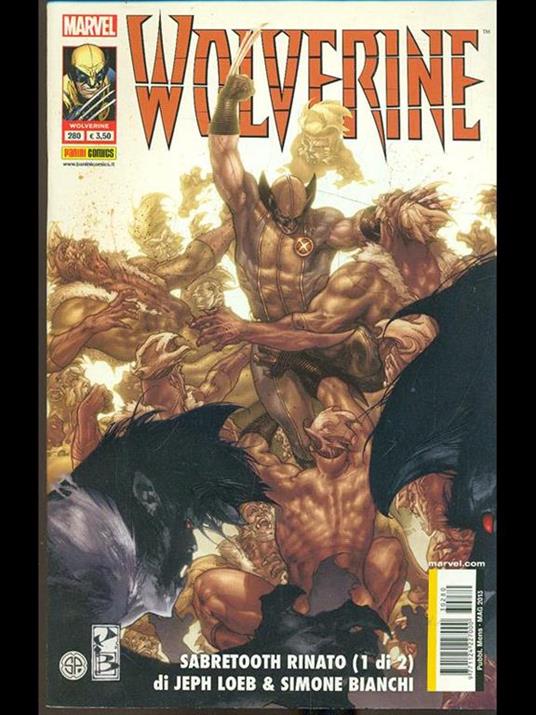 Wolverine n. 2802/maggio 2013 - copertina