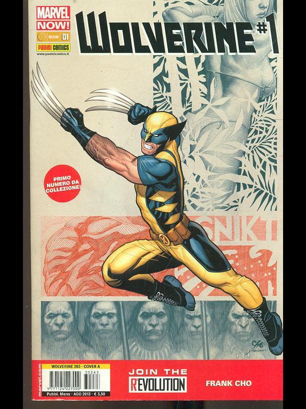 Wolverine #1. n.283 cover A/agosto 2013