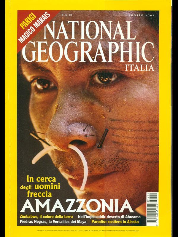 National Geographic Italia. aosto 2003Vol. 12 N. 2