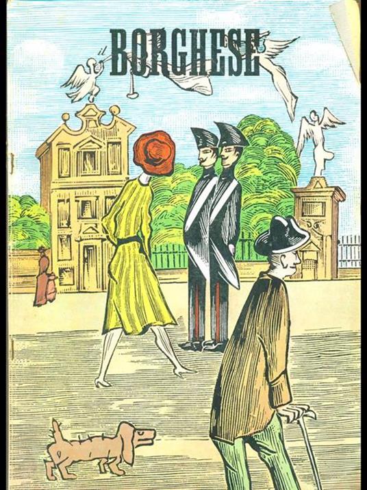 Il Borghese n 11. 13 marzo 1958 - copertina