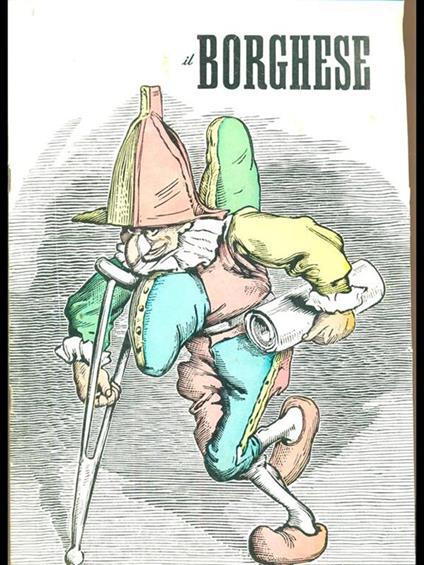 Il Borghese N 35. 28 agosto 1958 - copertina