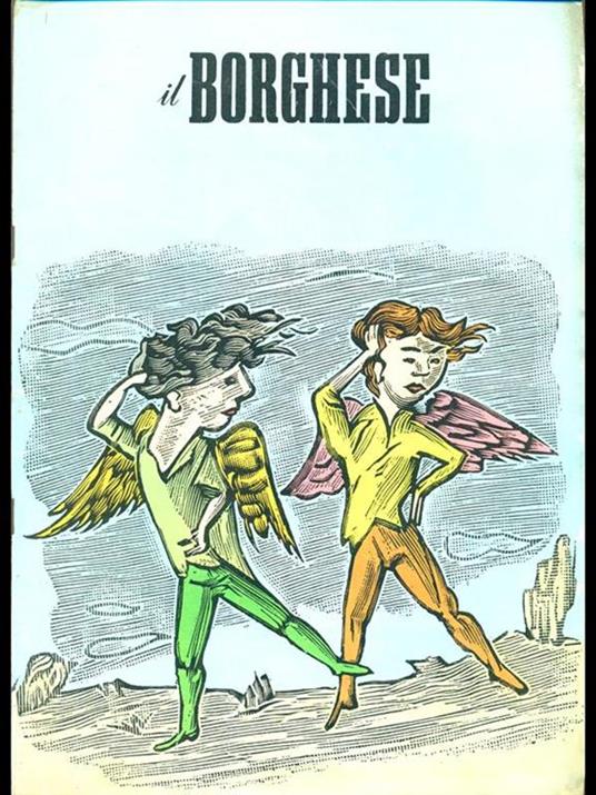 Il Borghese N 31. 3 agosto 1961 - copertina