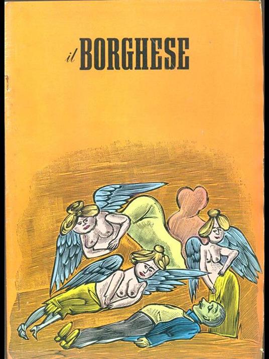 Il Borghese N 33. 17 agosto 1961 - copertina