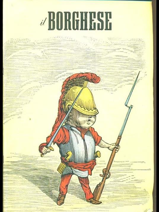 Il Borghese n 1. 5 gennaio 1961 - copertina