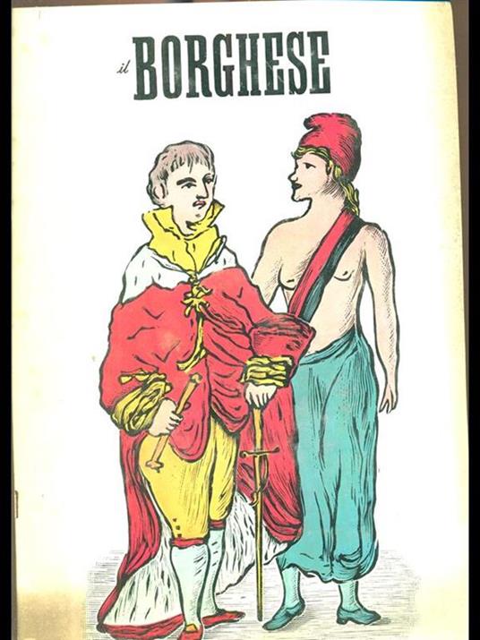 Il Borghese n 17. 27 aprile 1961 - copertina