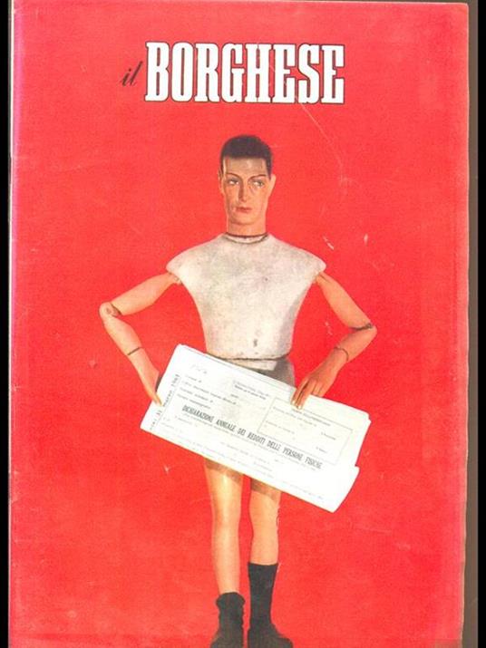 Il Borghese n 25. 22 giugno 1961 - copertina