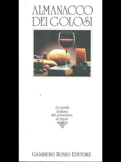 Almanacco dei golosi - copertina