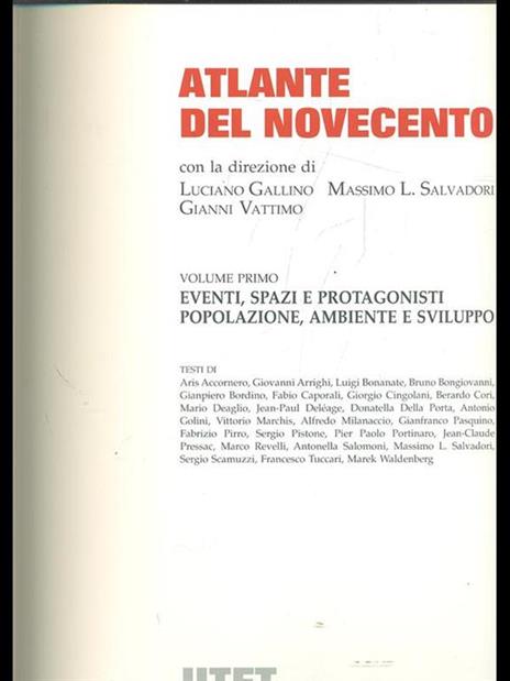 Atlante del Novecento - 2