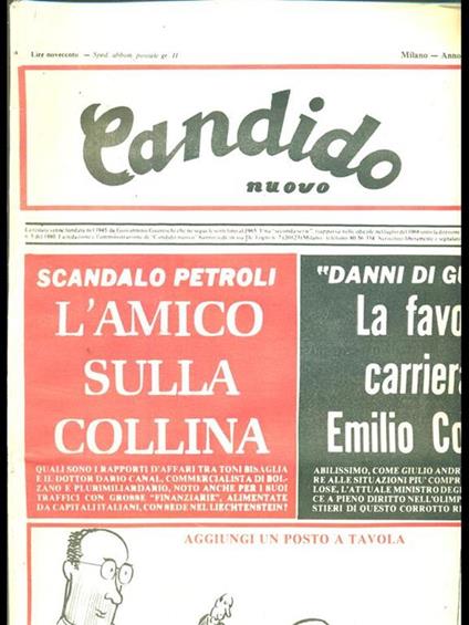 Candido n 10. 12 marzo 1981 - copertina