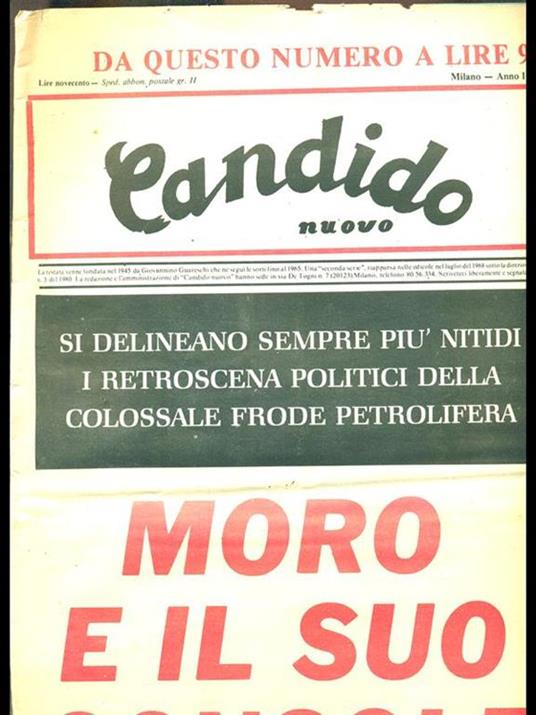 Candido n 29. 25 settembre 1980 - copertina