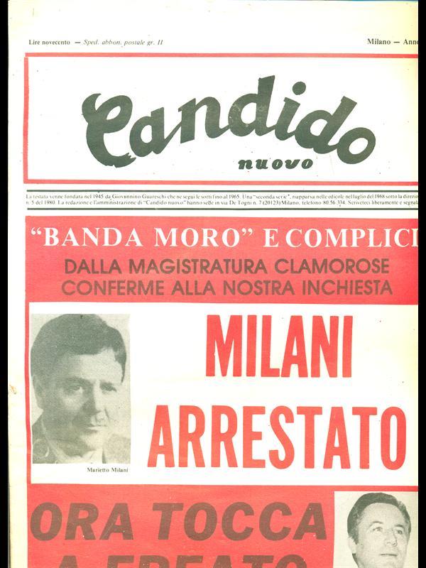 Candido n 34. 30 ottobre 1980