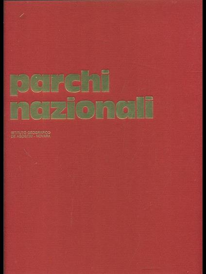 Parchi nazionali - copertina