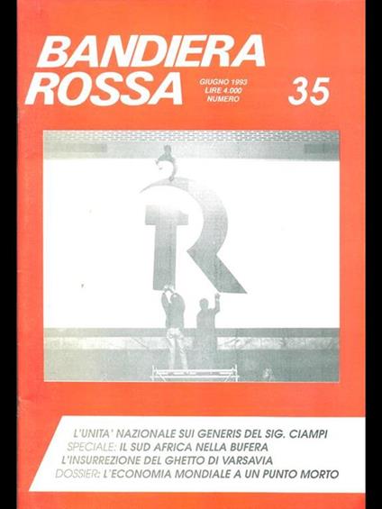 Bandiera rossa n. 35/ giugno 1993 - copertina