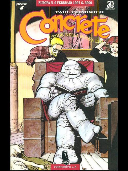 Europa n. 42775 1997. Concreten. 5 - Paul Chadwick - copertina