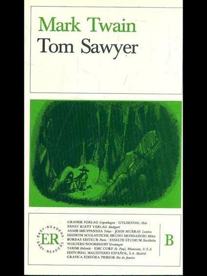 Tom Sawyer - Mark Twain - copertina